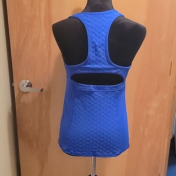 Trina Turk royal blue tank top sz med - Picture 2 of 8